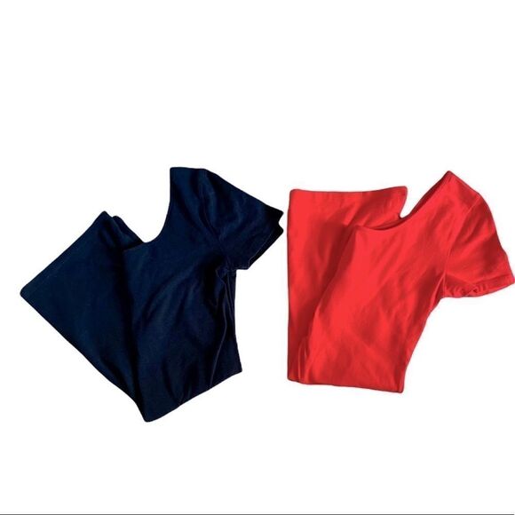 NWT Forever21 Lot if Two Red And Black Party Dresses Size Large - Picture 1 of 7